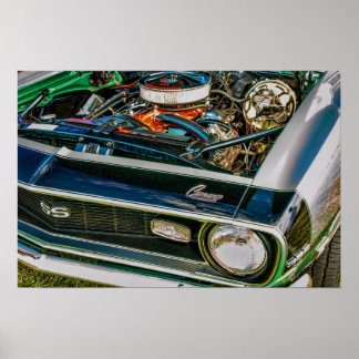 1968 Camaro SS. Poster