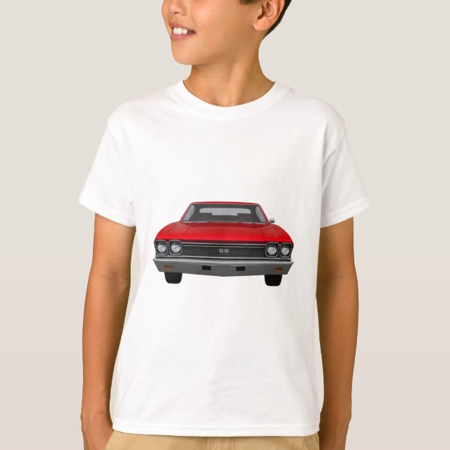 1968 Chevelle SS: Red Finish T-Shirt (Vorderseite)