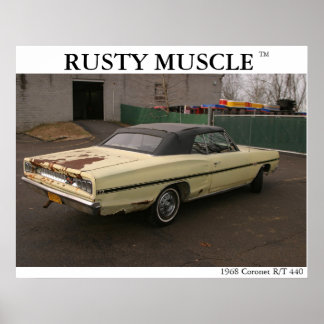 1968 Coronet R/T Poster