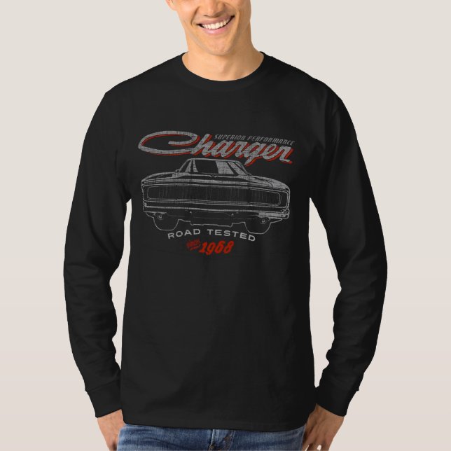 1968 Dodge Charger - Superior Performance T-Shirt (Vorderseite)