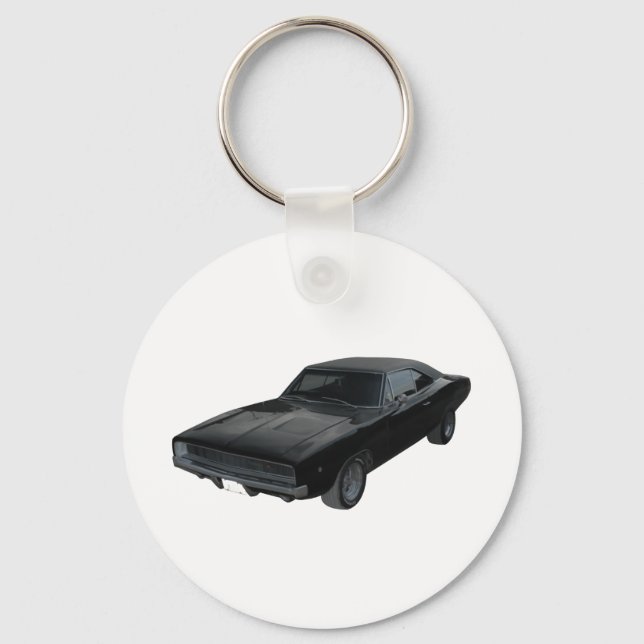 1968 Dodge Ladegerät r/t mopar Schlüsselanhänger (Vorderseite)