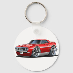1968 Firebird Red Car Schlüsselanhänger