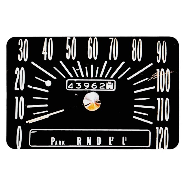 1968 Klassiker-Auto-Tachometer Magnet (Horizontal)