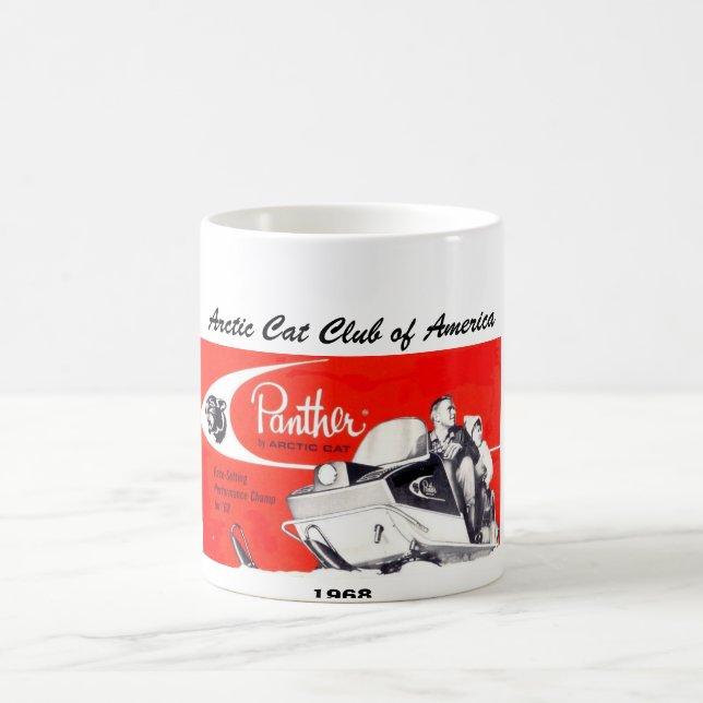 1968 Panther, 1968, arktischer Katzen-Verein von Kaffeetasse (Mittel)