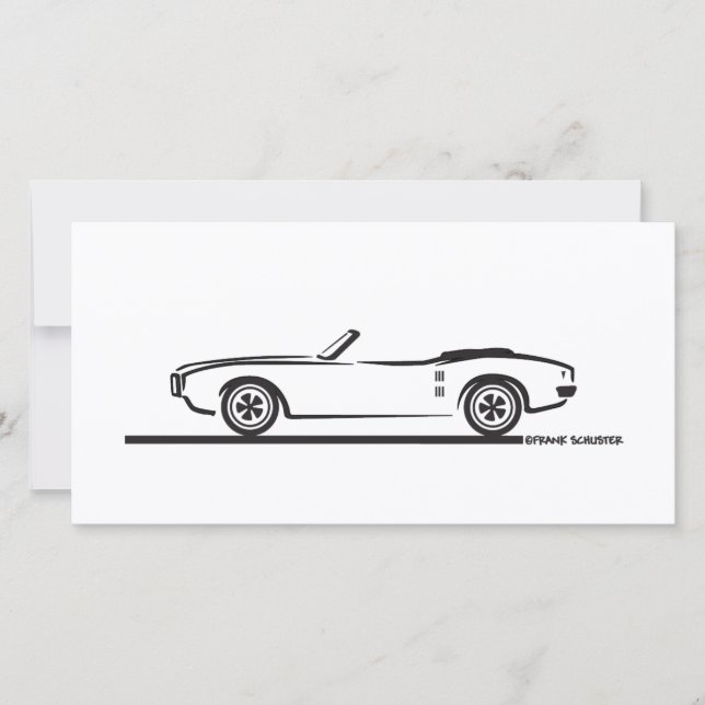 1968 Pontiac Firebird Convertible (Vorderseite)