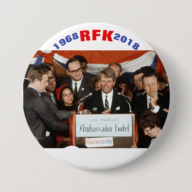 1968 RFK 2018 BUTTON (Vorderseite)