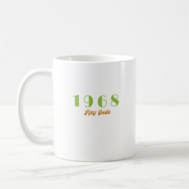 1968 Top-Song, Hey Jude Kaffeetasse (Links)