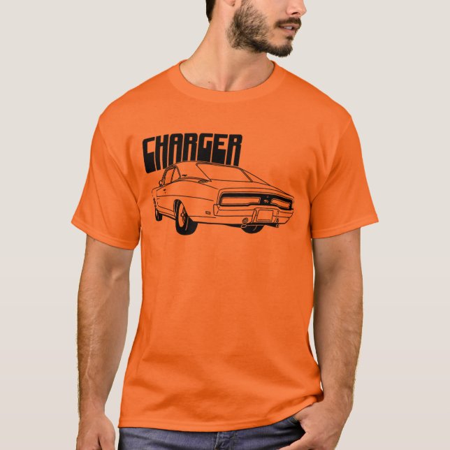 1969 1970 Dodge-Ladegerät-Shirt T-Shirt (Vorderseite)