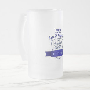 1969 Anniversaire MUG Homme ou femme Âgé à la perf