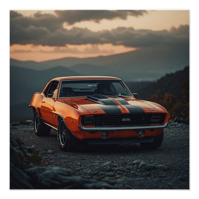 1969 Camaro  Poster (Vorderseite)