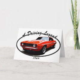 1969 CAMAROYENKO ORANGE KARTE