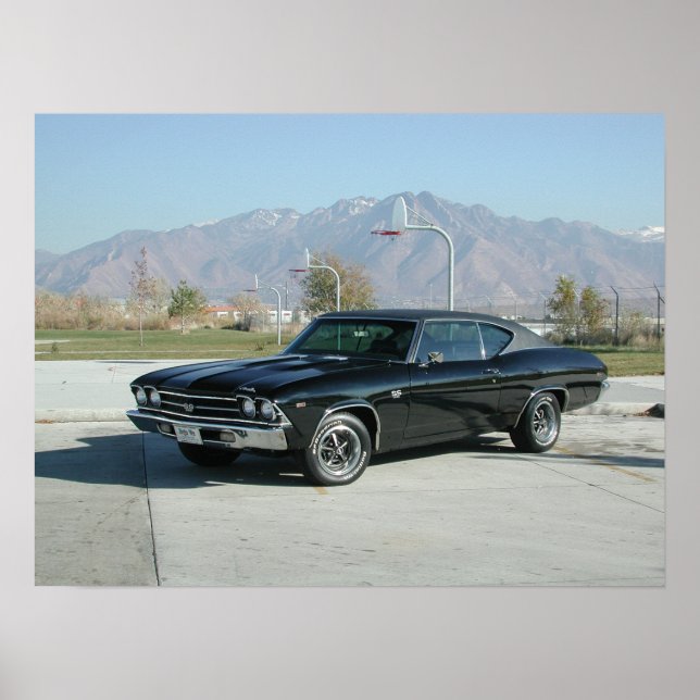 1969 Chevrolet Chevelle SS Poster (Vorne)