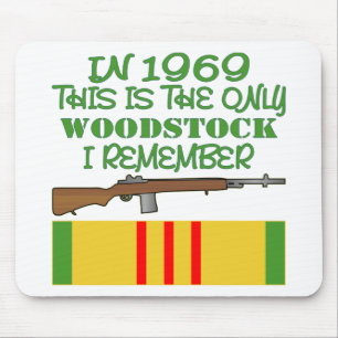 1969 der einzige Wald, an den ich mich an Vietnam  Mousepad