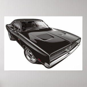 1969 Dodge-Ladeprogramm Poster