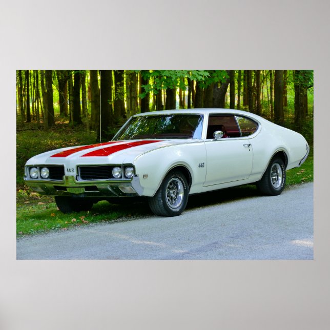 1969 Oldsmobile 442 Poster (Vorne)