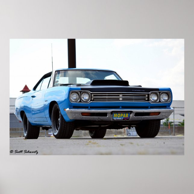 1969 Plymouth Satellite Poster (Vorne)