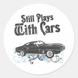 1969 Pontiac Firebird Runder Aufkleber