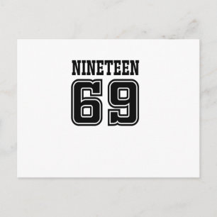 1969 POSTKARTE