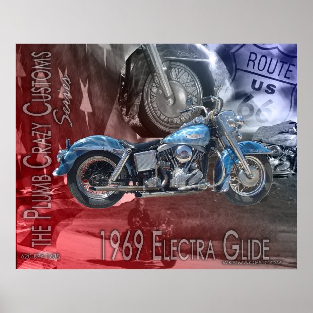 1969 Shovelhead Poster (Vorne)