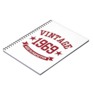 1969 Vintag alt bis perfekt Notizblock