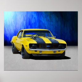 1969 Z28 Camaro Poster