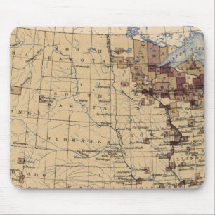 196 Wert Holz/Quadratmeile Mousepad