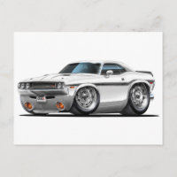 1970-72 Challenger White Car