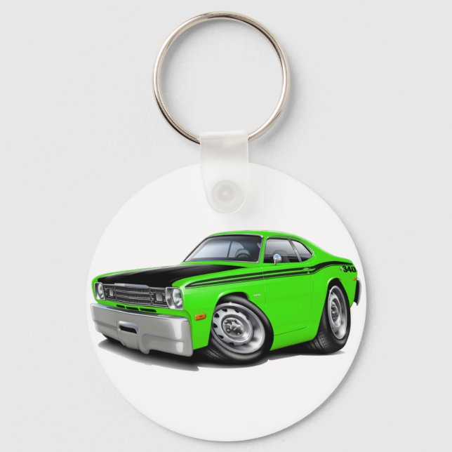 1970-74 Duster 340 Limon Car Schlüsselanhänger (Vorderseite)