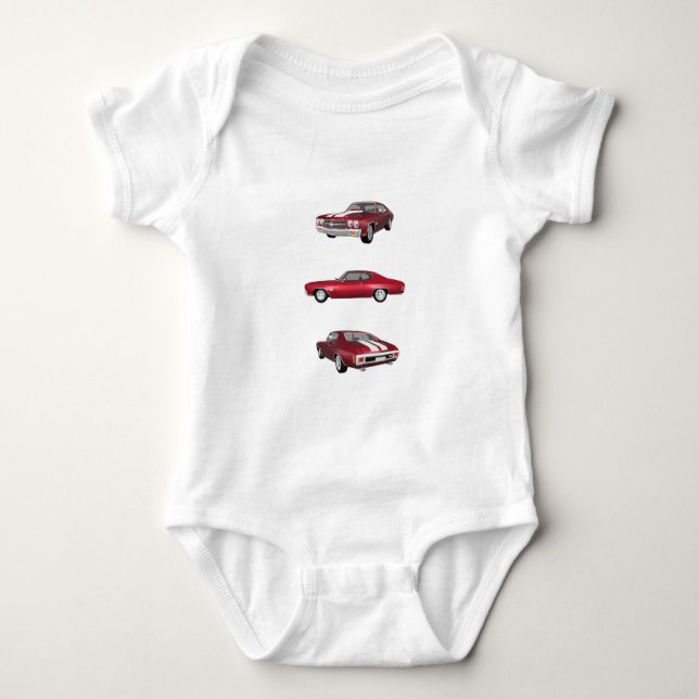 1970 Chevelle SS: Baby Strampler (Vorderseite)