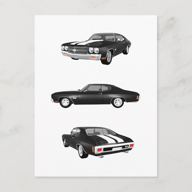 1970 Chevelle SS: Postkarte (Vorderseite)