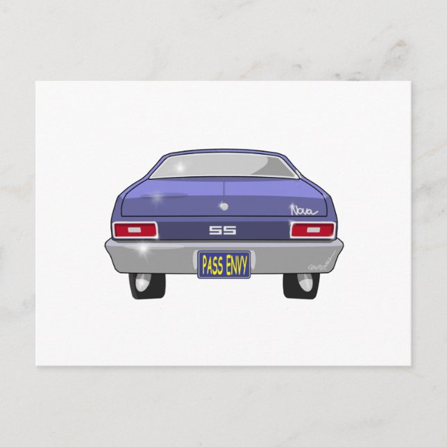 1970 Chevrolet Nova SS Postkarte (Vorderseite)