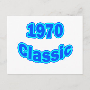 1970 Classic Blue Karte