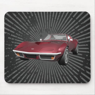 1970 Corvette Sportwagen: Candy Apple Finish: Mousepad