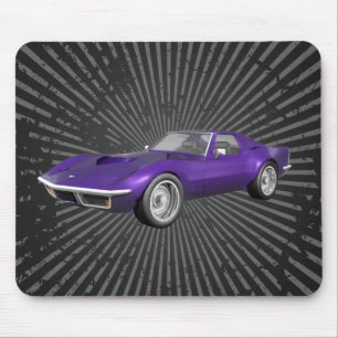 1970 Corvette Sportwagen: Lila Fertigstellung: Mou Mousepad
