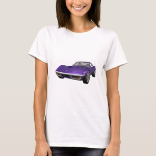 1970 Corvette Sportwagen: Lila Finish: T-Shirt