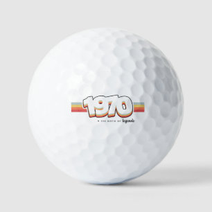 1970 Die Geburt von Legenden Golfball
