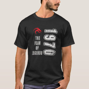 1970 Geburtsjahr 1970 Jahr der Vermächtnisse Gebur T-Shirt