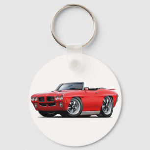 1970 GTO Red Convertible Schlüsselanhänger