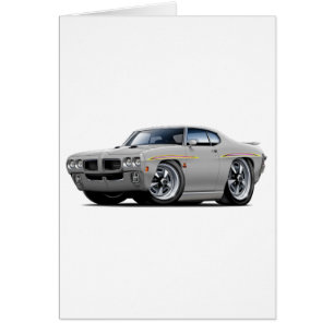1970 GTO Richter-Silber-Auto