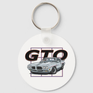 1970 GTO Silver Schlüsselanhänger