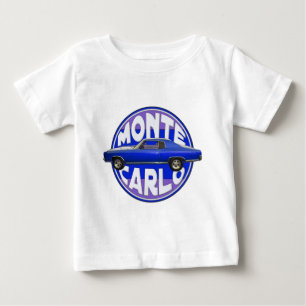 1970 Monte Carlo Mitternacht blau Baby T-shirt