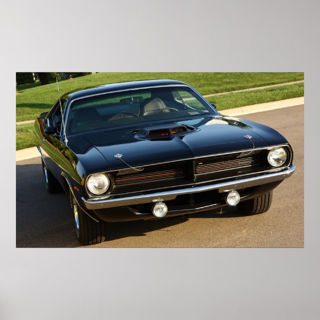 1970 Plymouth Cuda 440 Poster (Vorne)