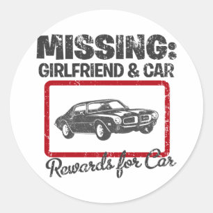 1970 Pontiac Firebird 400 Ram Air Runder Aufkleber