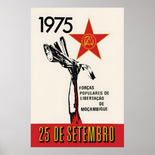 1970er Mosambik Befreiungspropagandaposter Poster