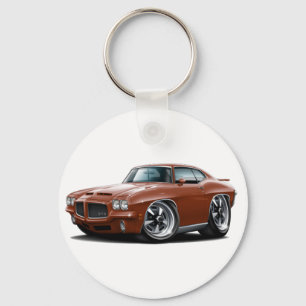 1971-72 GTO Bronzeauto Schlüsselanhänger