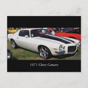 1971 Chevy Camaro Postkarte