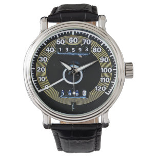 1971 Classic Sports Car Speedometer Armbanduhr