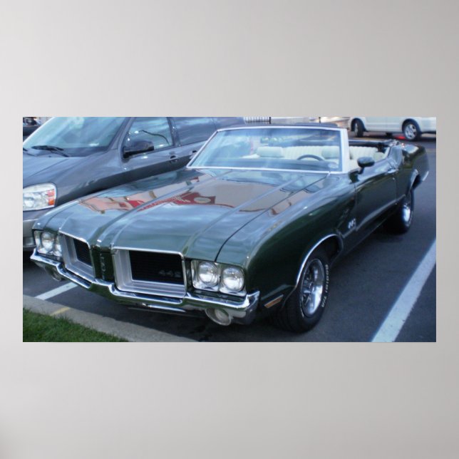 1971 Oldsmobile 442-Konvertible Poster (Vorne)