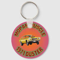 1971 Plymouth Duster Schlüsselanhänger.