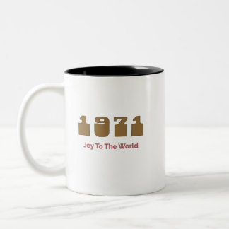 1971 Top-Song, Joy To The World Zweifarbige Tasse